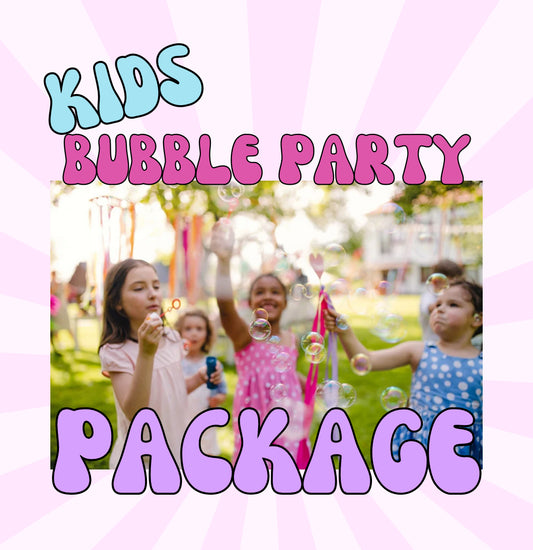 Kids Bubble Package Rental