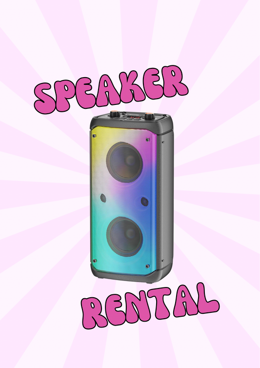 Speaker Rental