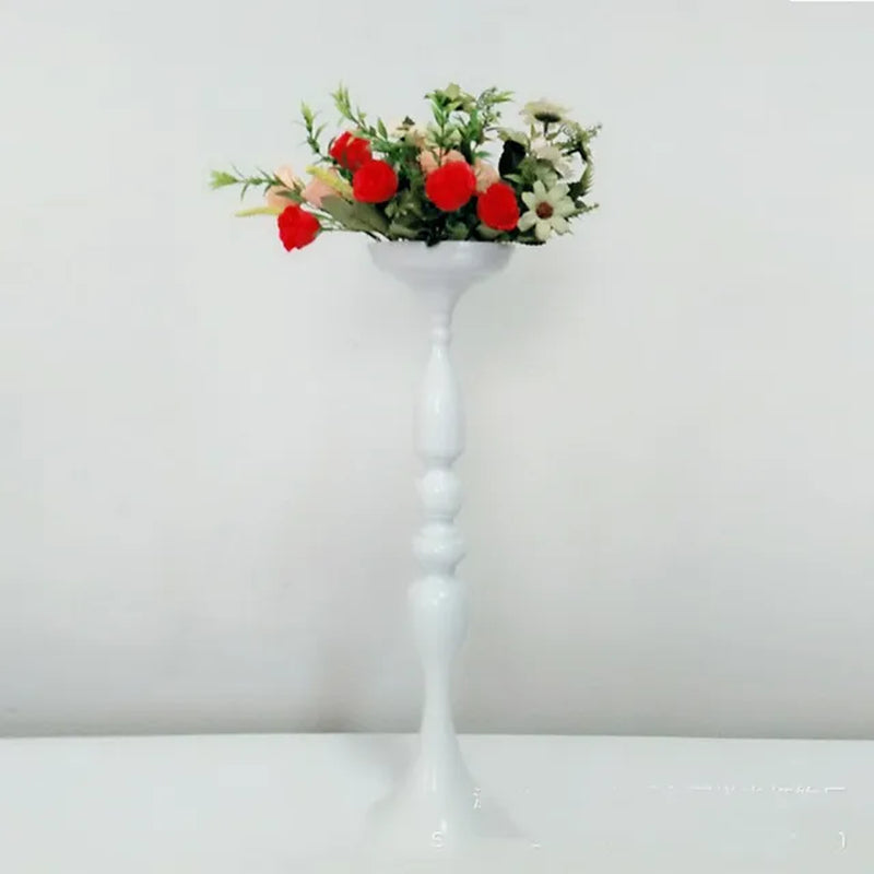 Metal Candle Holders Flowers Vase Candlestick Centerpieces Road Lead Candelabra Centerpieces Wedding Porps Christmas Decoration Warehouse Item