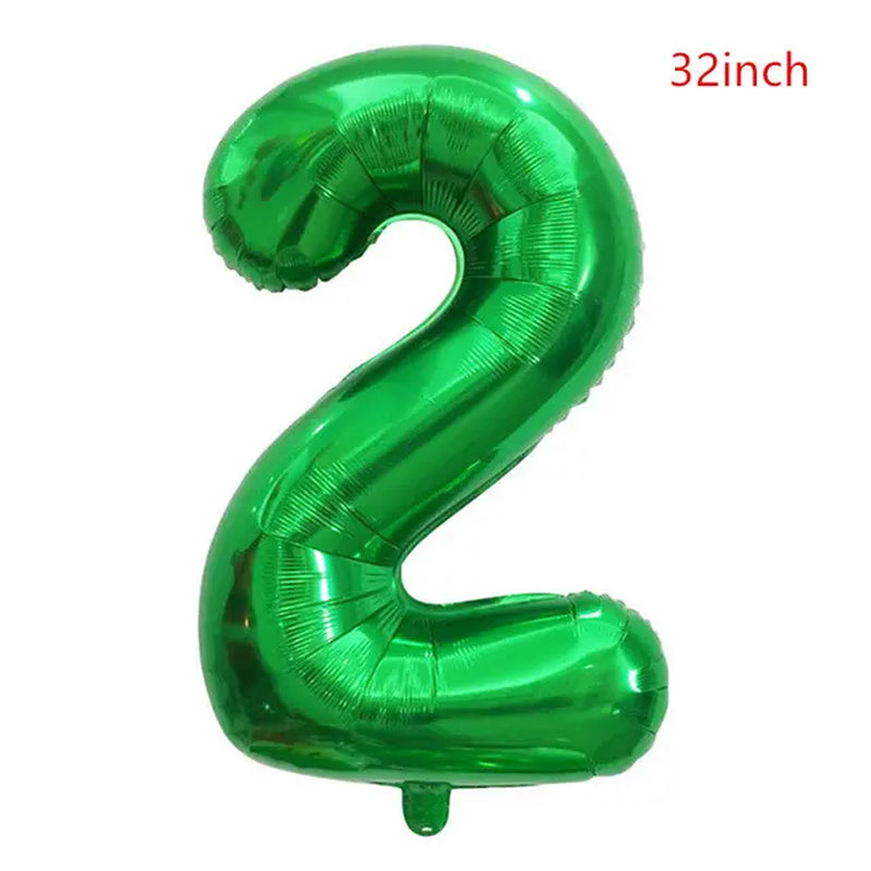 Digit Number Helium Foil Globos Football Balloons Trophy Ball Soccer Children'S Boy Birthday Party Decorations Kids Warehouse Item