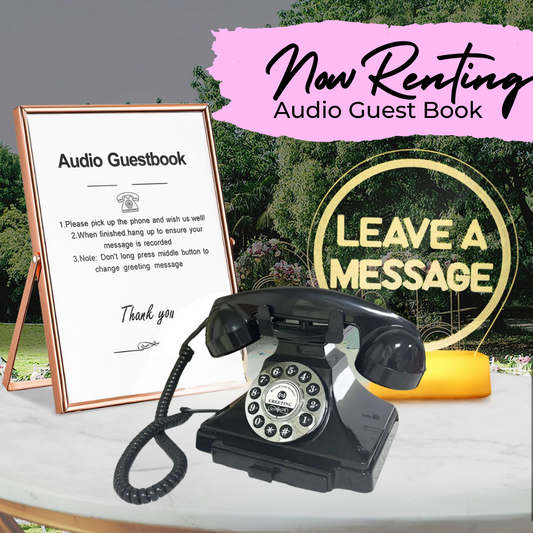 Audio Guest Book Rental