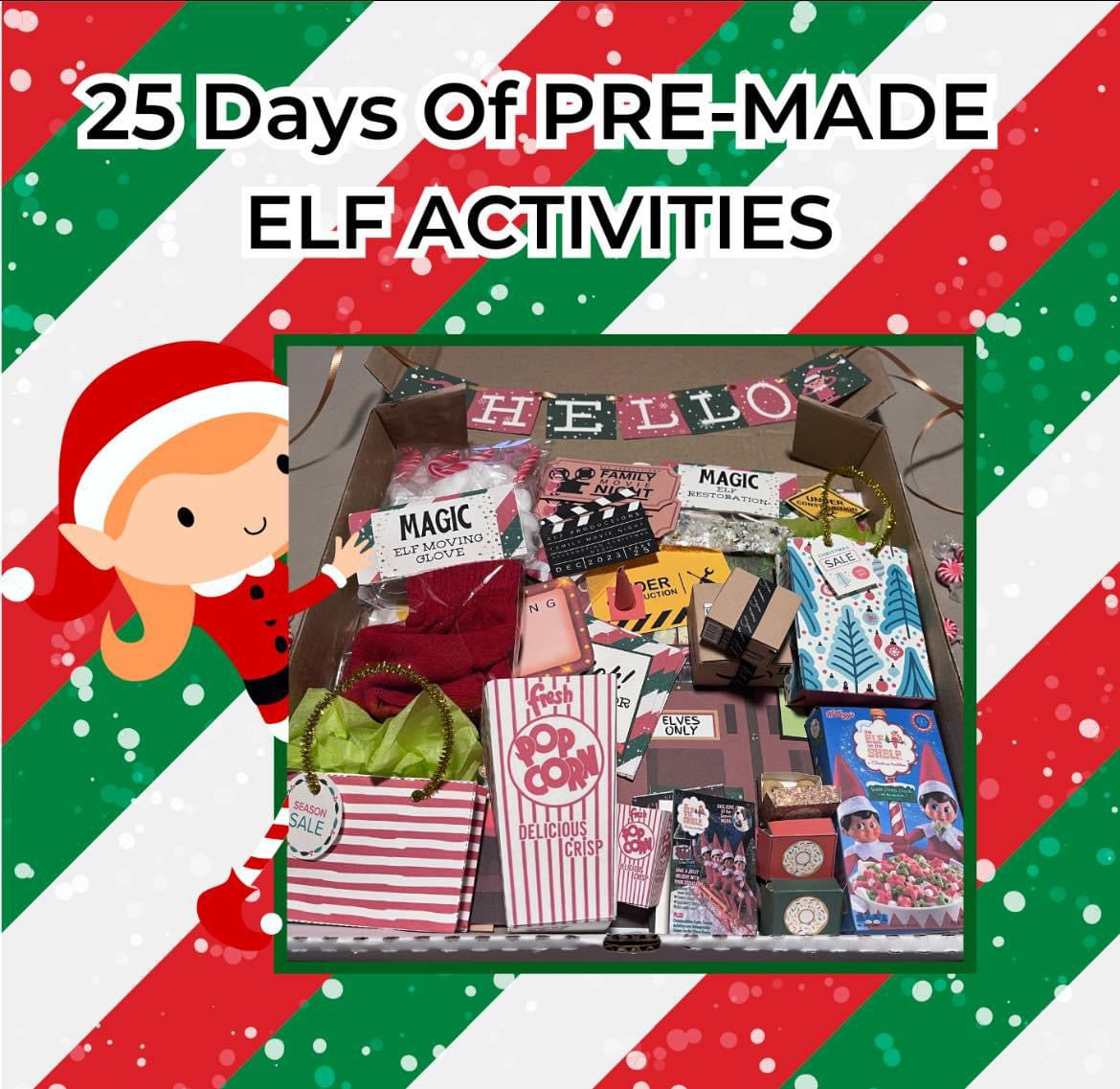 25 Days of Elf on the Shelf *Pre-Order*