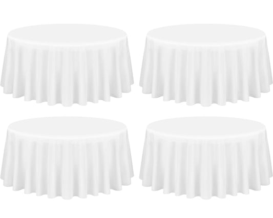 White Round table cloth *Rental*