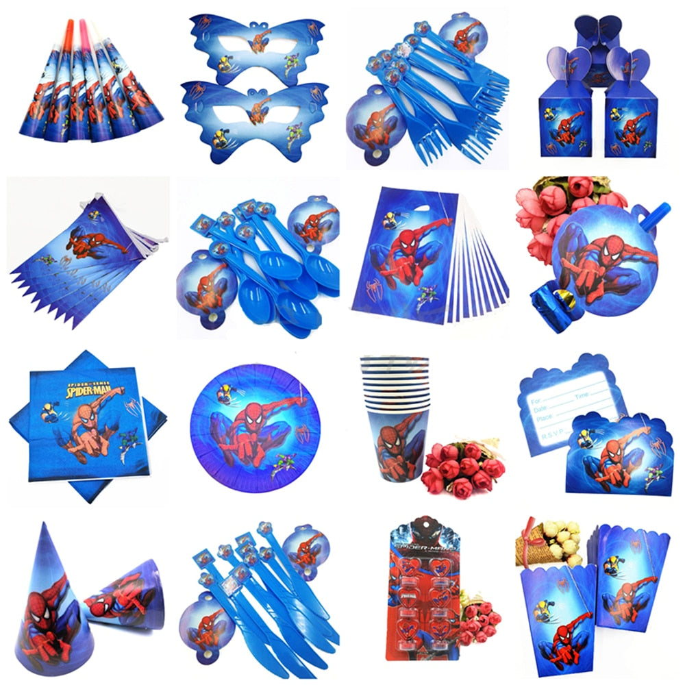 Spider Man Party Decoration - Warehouse Item