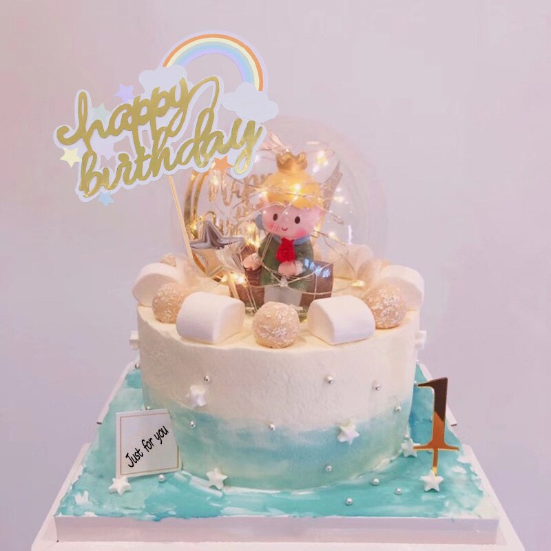 Happy birthday cake topper - Warehouse Item