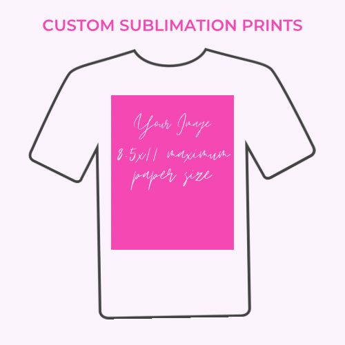 Custom Sublimation prints