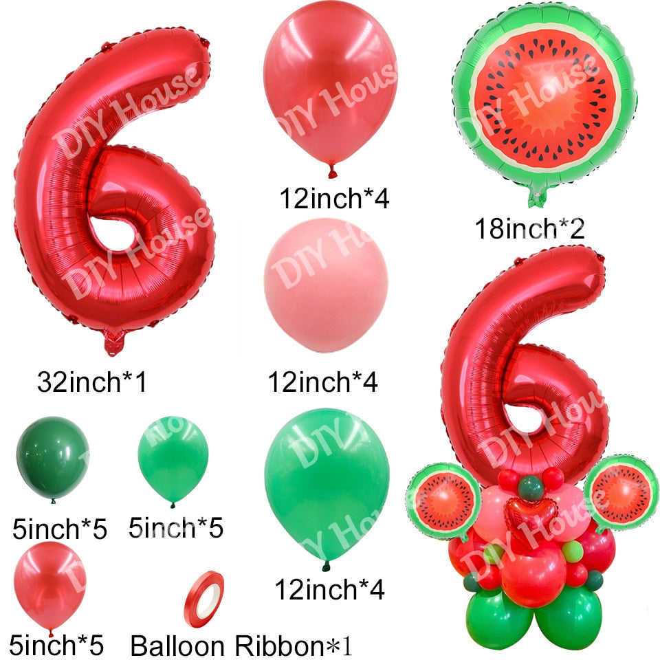 Watermelon Balloons