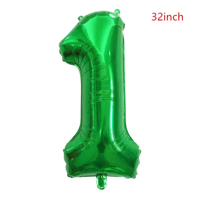 Digit Number Helium Foil Globos Football Balloons Trophy Ball Soccer Children'S Boy Birthday Party Decorations Kids Warehouse Item