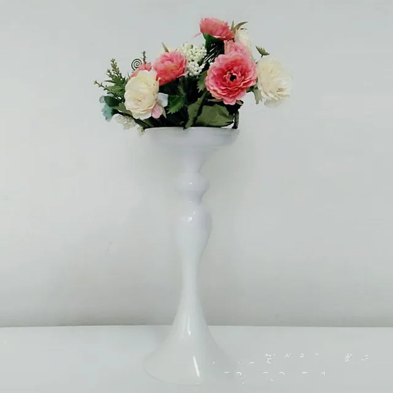 Metal Candle Holders Flowers Vase Candlestick Centerpieces Road Lead Candelabra Centerpieces Wedding Porps Christmas Decoration Warehouse Item