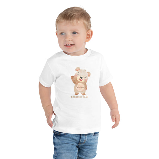 Toddler Short Sleeve Tee brother bear