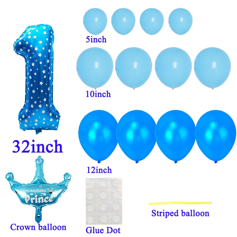 Number Balloon Kit - Warehouse Item