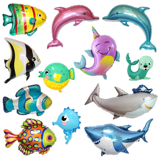 Ocean Theme Balloons - Warehouse Item