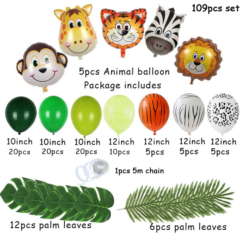 Safari Balloon Kits - Warehouse Item