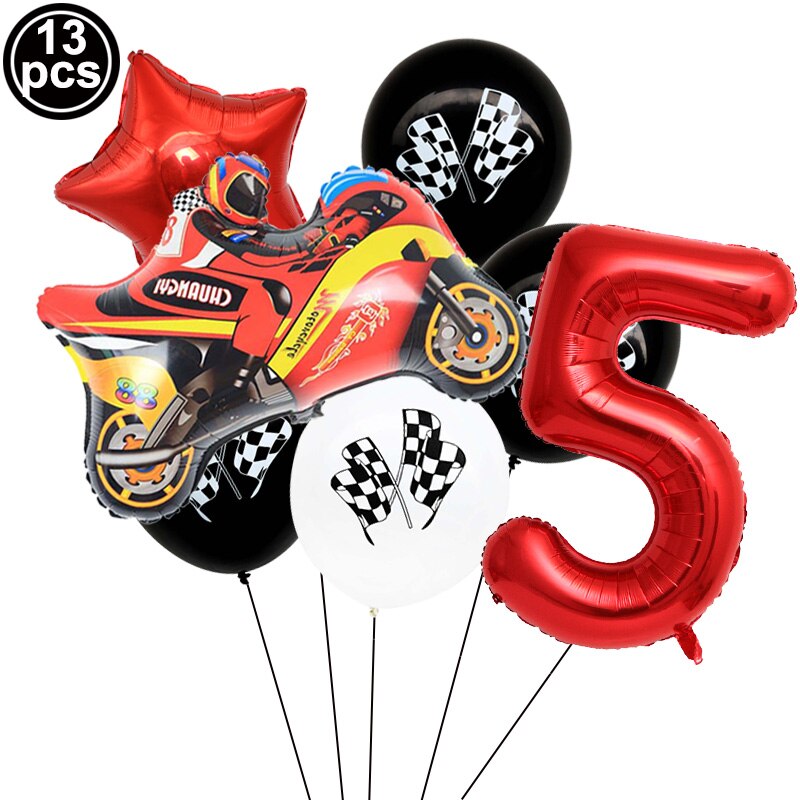 Motorcycle Balloon Bouquet - Warehouse Item