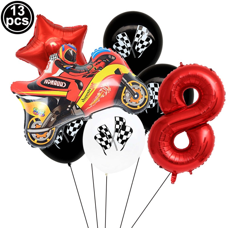 Motorcycle Balloon Bouquet - Warehouse Item