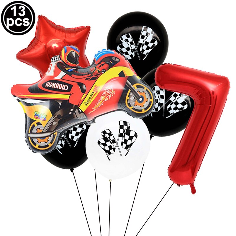 Motorcycle Balloon Bouquet - Warehouse Item