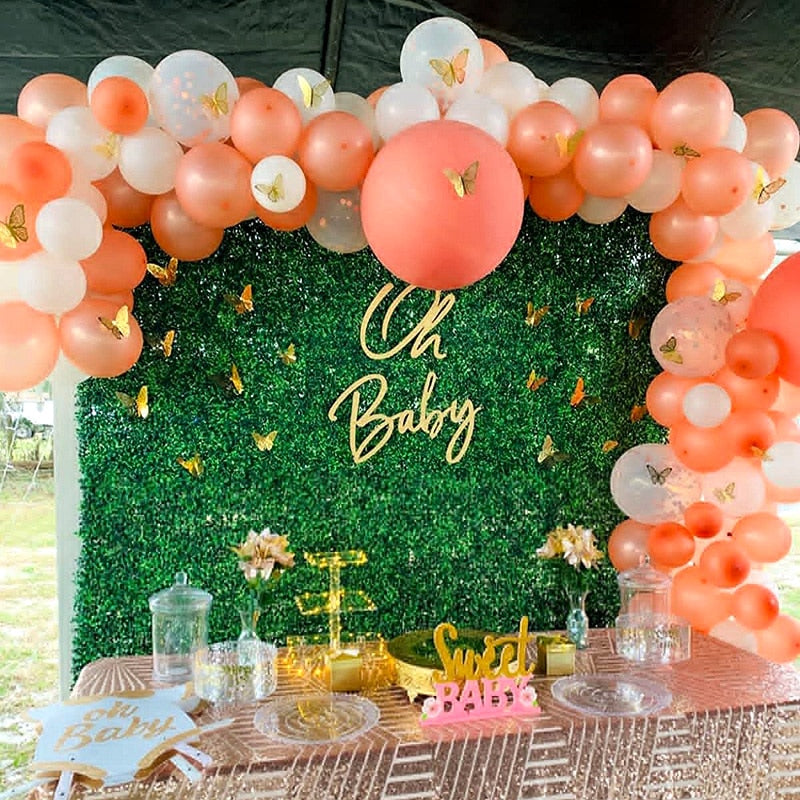 Rose Gold Balloon Garland - Warehouse Item