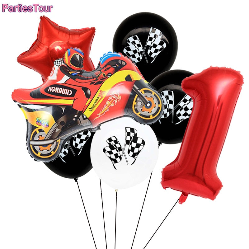 Motorcycle Balloon Bouquet - Warehouse Item