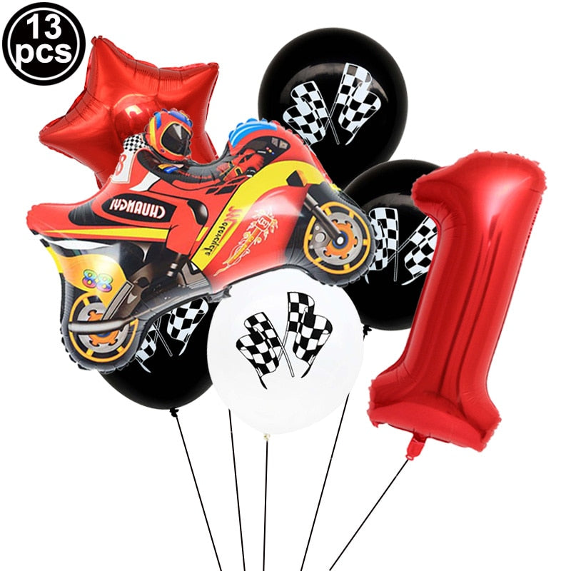 Motorcycle Balloon Bouquet - Warehouse Item