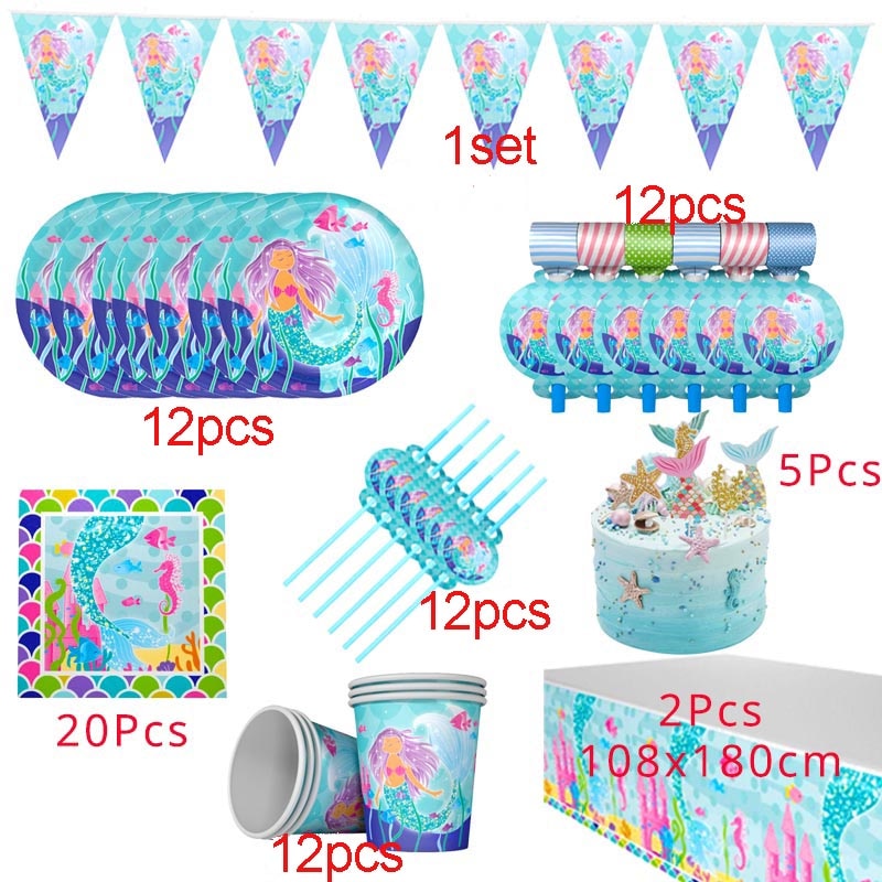 Mermaid Birthday Essentials - Warehouse Item