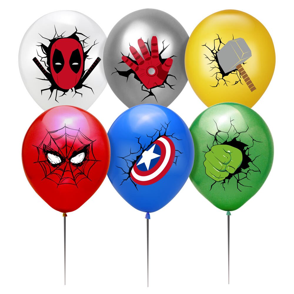 Super Hero Balloons - Warehouse Item