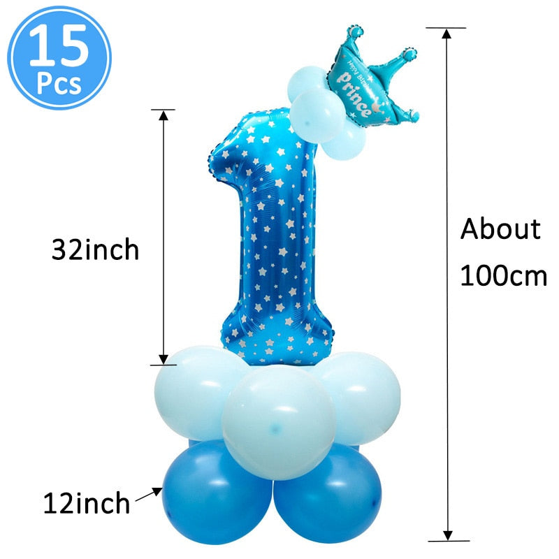 Number Balloon Kit - Warehouse Item