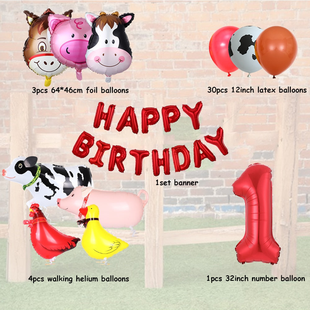 Farm Balloon Set - Warehouse Item