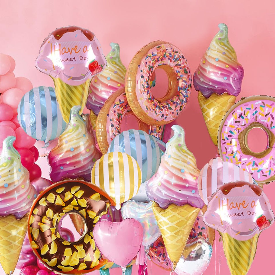 Ice cream balloon arch - Warehouse Item