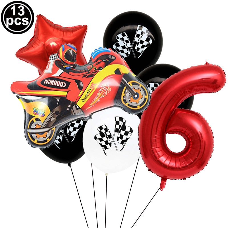 Motorcycle Balloon Bouquet - Warehouse Item