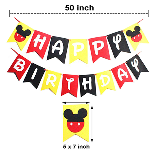 Mickey Party Decor - Warehouse Item