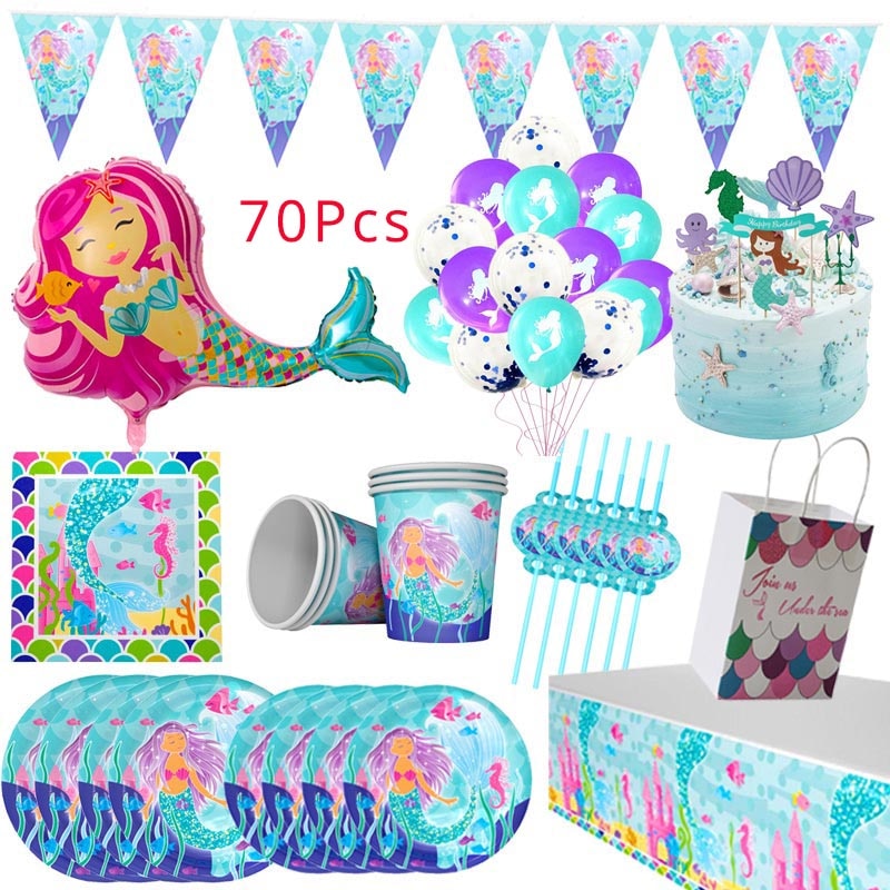 Mermaid Birthday Essentials - Warehouse Item