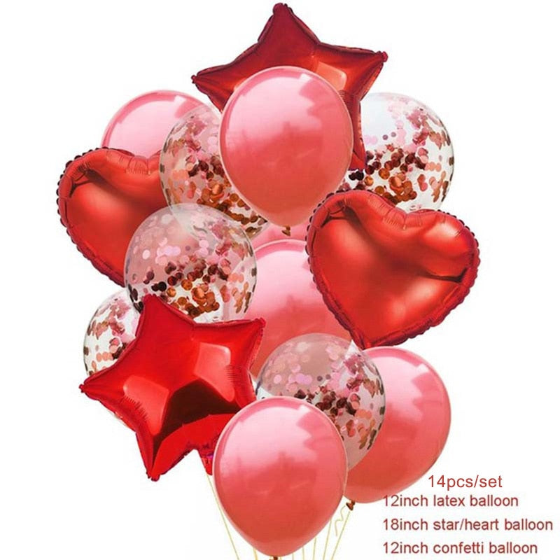 Heart Balloon Sets - Warehouse Item