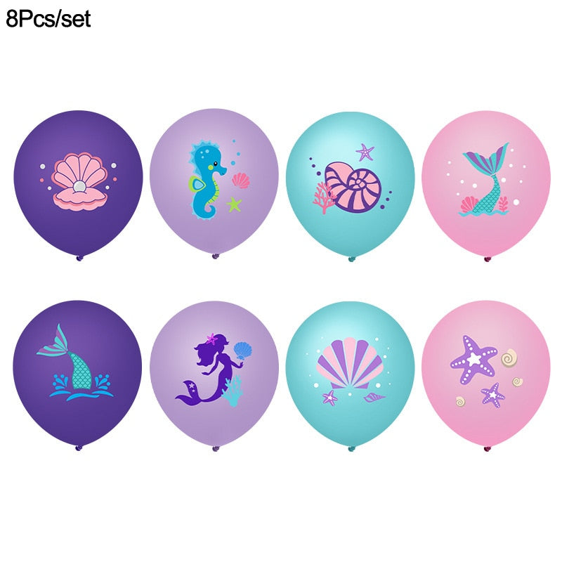 Mermaid Balloons - Warehouse Item