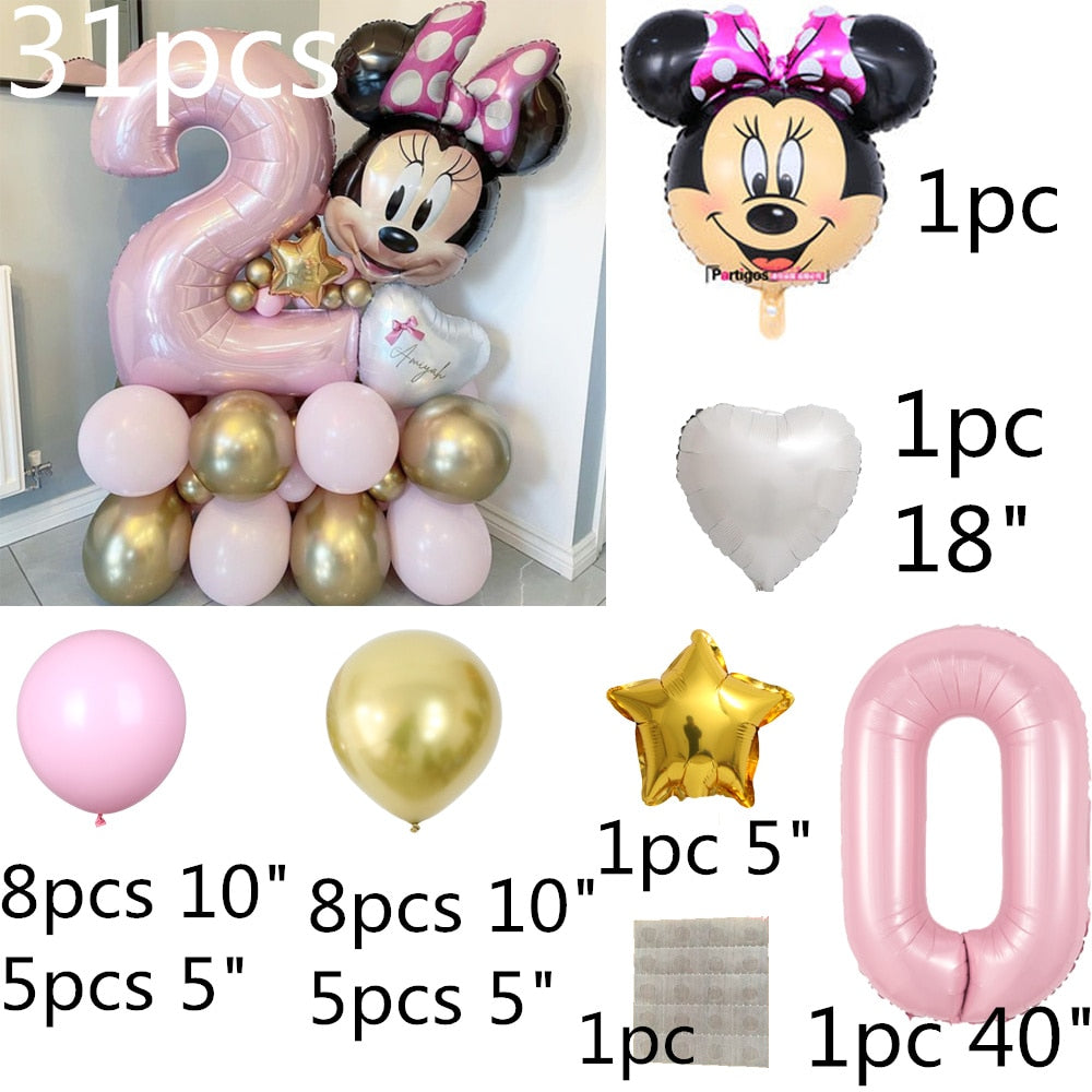 Mini Mouse Balloon Set - Warehouse Item