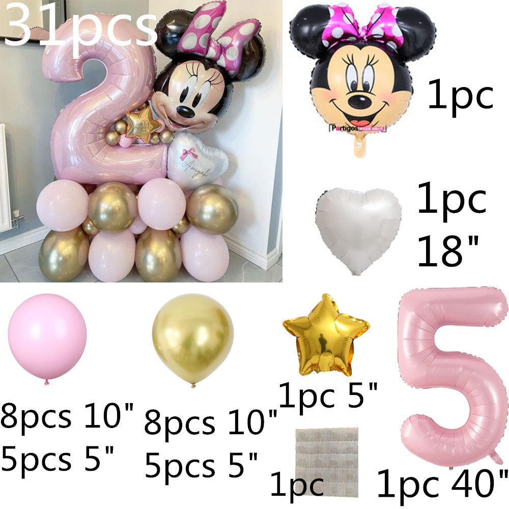 Mini Mouse Balloon Set - Warehouse Item