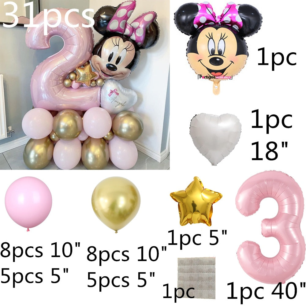 Mini Mouse Balloon Set - Warehouse Item