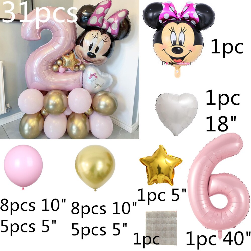 Mini Mouse Balloon Set - Warehouse Item