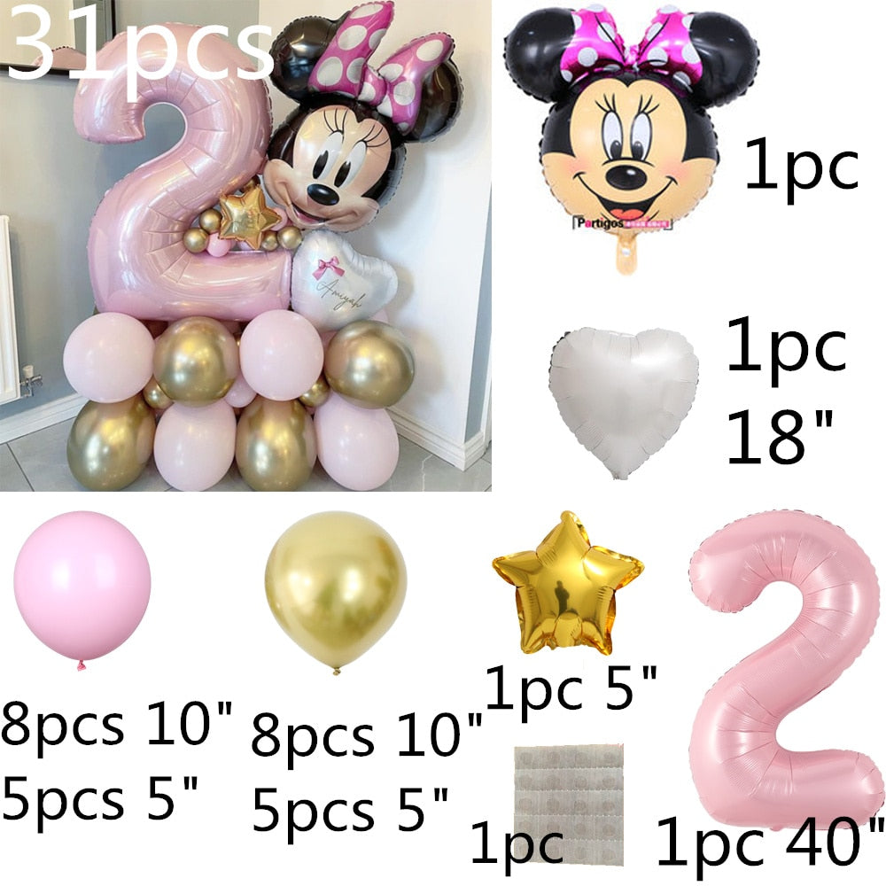 Mini Mouse Balloon Set - Warehouse Item