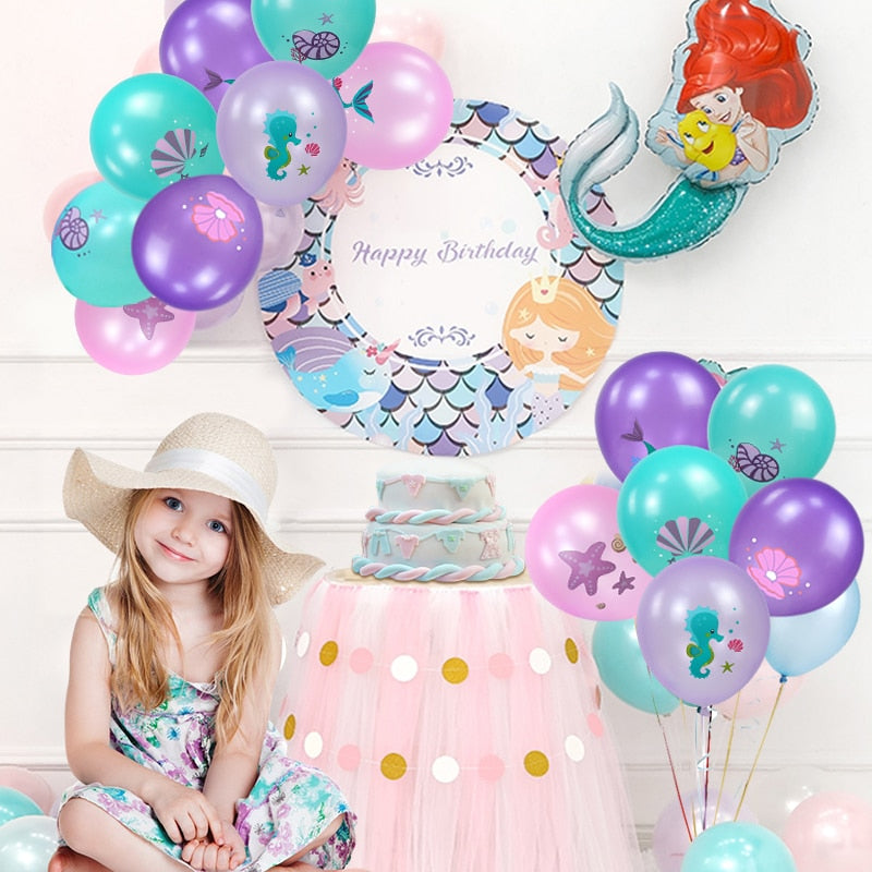 Mermaid Balloons - Warehouse Item