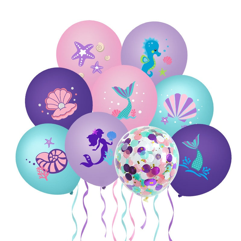 Mermaid Balloons - Warehouse Item