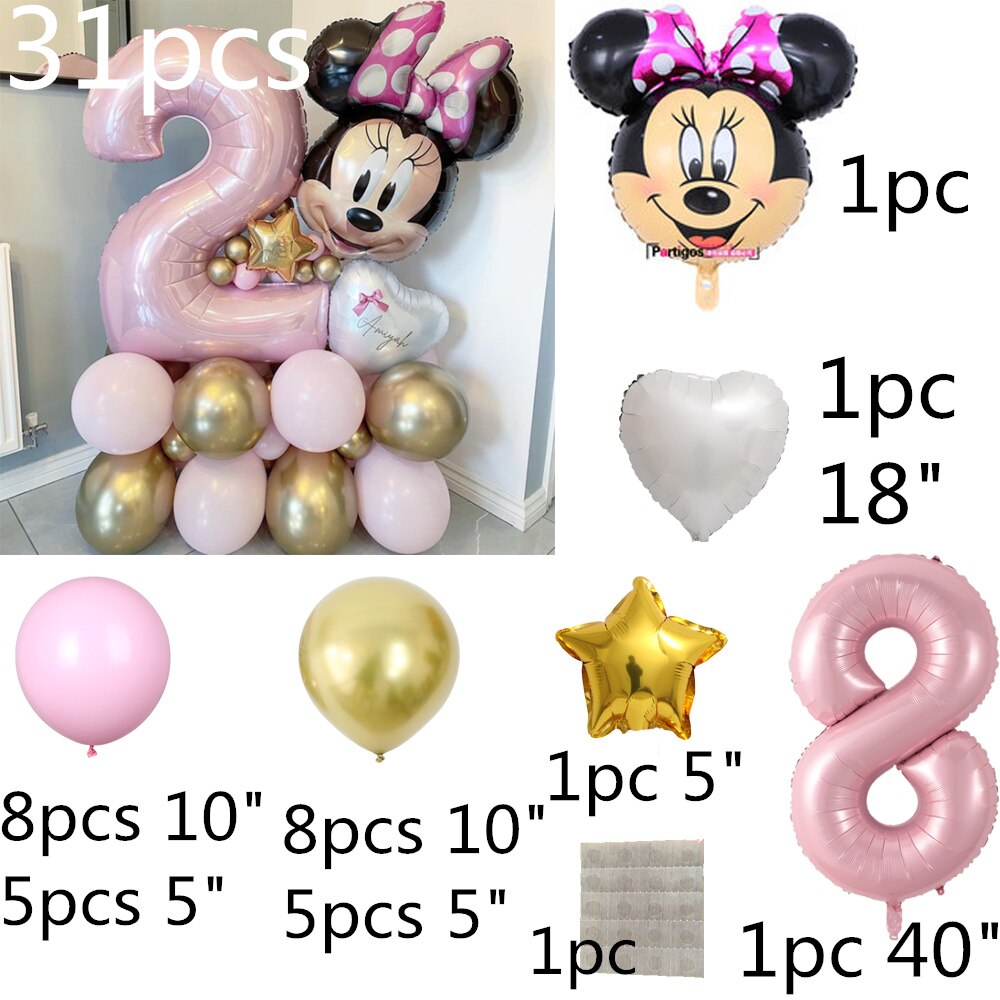 Mini Mouse Balloon Set - Warehouse Item