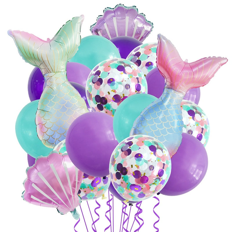 Mermaid Balloons - Warehouse Item