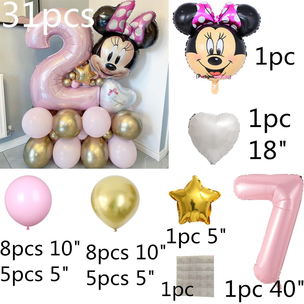 Mini Mouse Balloon Set - Warehouse Item