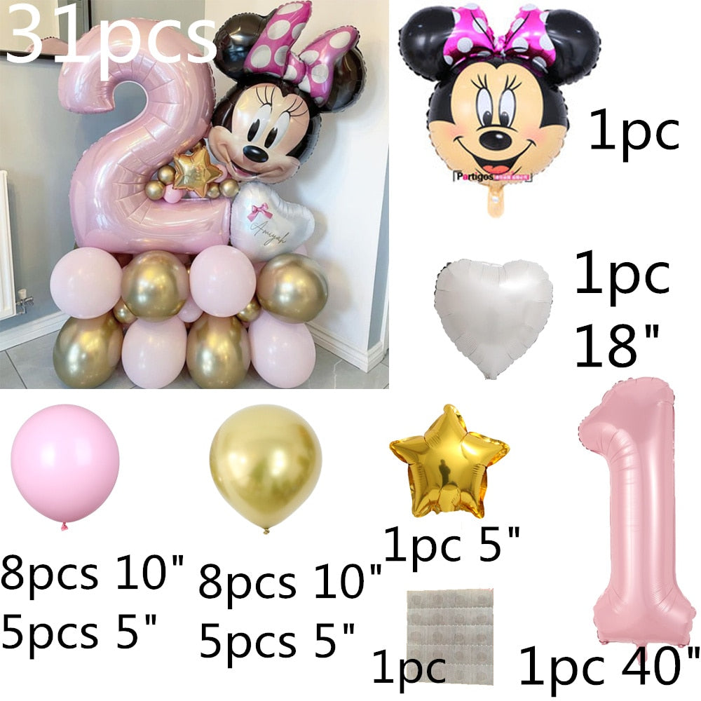 Mini Mouse Balloon Set - Warehouse Item