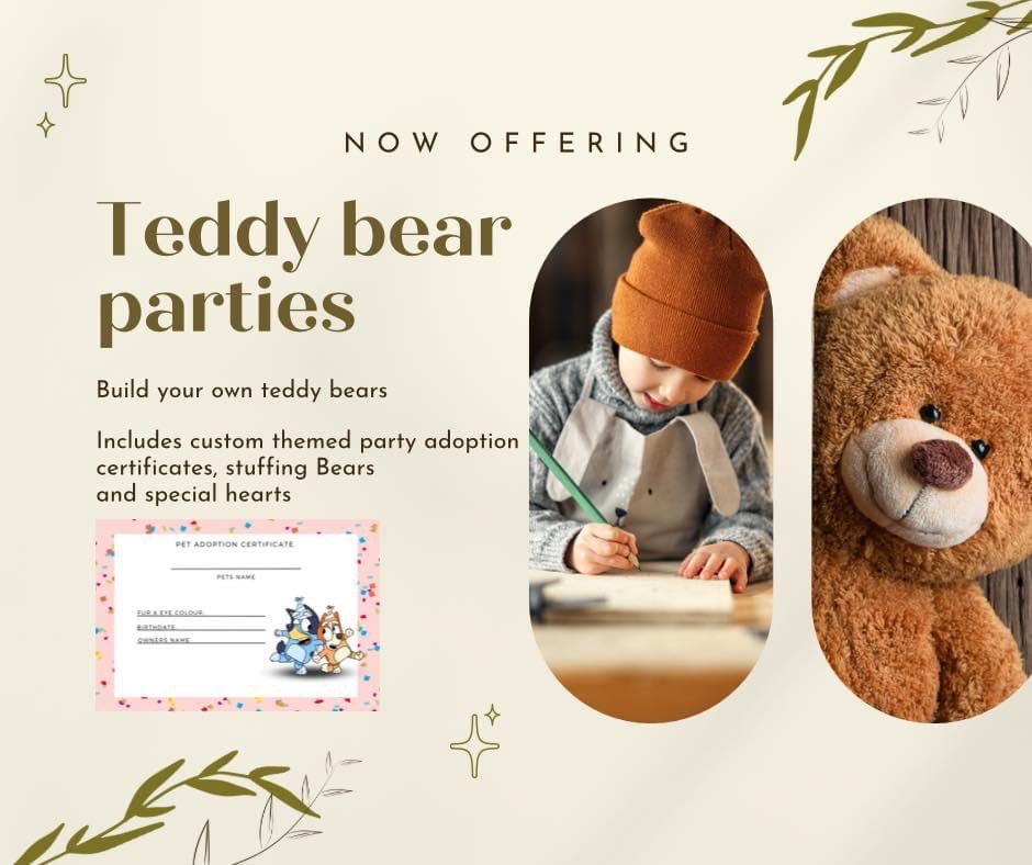 Kids Teddy Bear Package for 10